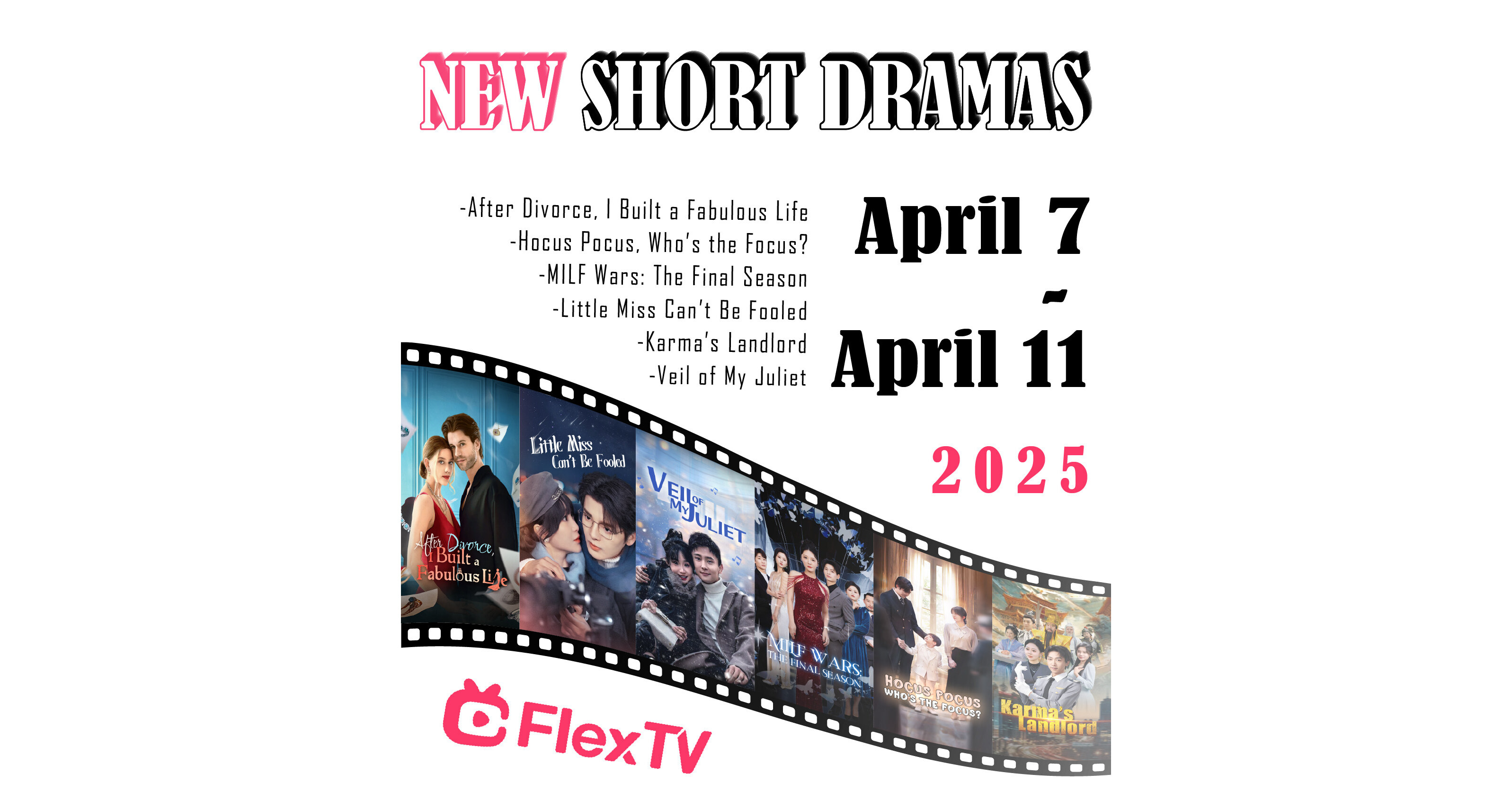Mega Matrix Inc. Released New Premieres on FlexTV from April 7 to 11 ...