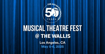 The ASCAP Foundation Musical Theatre Fest comes to the Wallis in Beverly Hills on May 5 and 6, hosted by "Wicked" creator Stephen Schwartz.