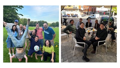 左：蔡悅心 (2022得獎設計畢業生)，港外工作@荷蘭 TodayTomorrow；右：劉頌銘 (2022得獎在職設計師)，港外工作@西班牙Nietro Sobejano