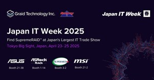 Graid Technology Brings Breakthrough GPU RAID Innovation to Japan IT Week Spring 2025