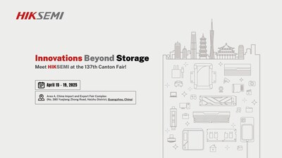 HIKSEMI Lansir SSD GEN5 dan Solusi Penyimpanan Data yang Menarik di 137th Canton Fair