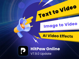 HitPaw Online Launches AI Video Generator for Effortless Creation