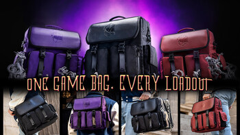 Meet RangerPack - expandable, lightweight, and built to carry 1-3 games with 3 carry modes. Ready for game nights, daily carry, and everything in between.