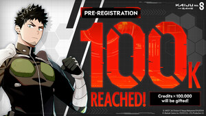 Kaiju No. 8 is Here to Celebrate 100,000 Pre-Registration Sign Ups!