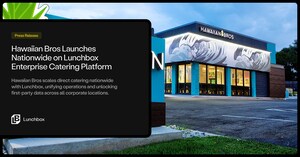 Hawaiian Bros Launches Nationwide on Lunchbox Enterprise Catering Platform