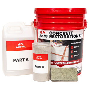 Like-Nu Concrete Launches Revolutionary Spray-On Concrete Restoration Kit