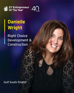 EY US unveils Danielle Wright of Right Choice Construction as an Entrepreneur Of The Year® 2025 Gulf South Award finalist