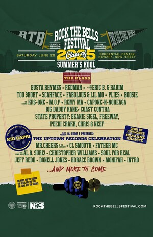 Rock The Bells Festival Returns with Class of 2025: Summer's Kool -- Featuring Busta Rhymes, Redman, Remy Ma, Too $hort, Scarface, and More, Plus a Tribute to Uptown Records' Legacy