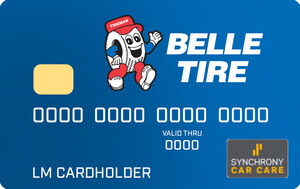 Synchrony and Belle Tire Partner on New Credit Card Program to Help Make Car Care More Affordable