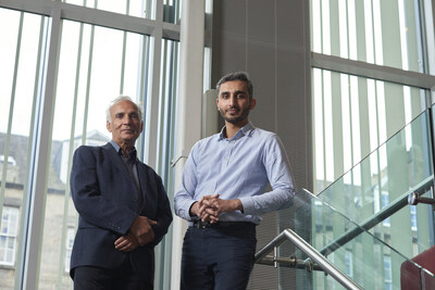 Founding team members: CTO Dr. Faiz Mohammed Rigi (left) and CEO Amin Rigi (right). Founding team members: CTO Dr. Faiz Mohammed Rigi (left) and CEO Amin Rigi (right).