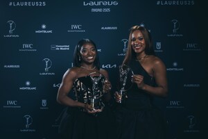 SIMONE BILES WINS RECORD-EQUALLING FOURTH SPORTSWOMAN OF THE YEAR TITLE, KELLY SLATER HONORED AT 25th ANNIVERSARY LAUREUS WORLD SPORTS AWARDS