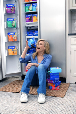 YOSAヘルスケア　フーミン YASSO AND CHELSEA HANDLER LAUNCH 'HANDLE YOUR FREEZER' CAMPAIGN TO