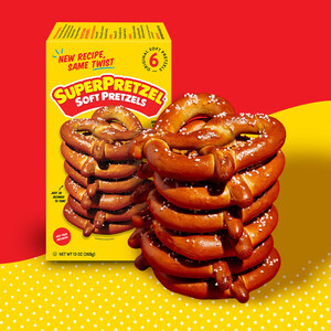 J&J Snack Foods Refreshes SUPERPRETZEL® with a Bolder Taste and Softer Texture