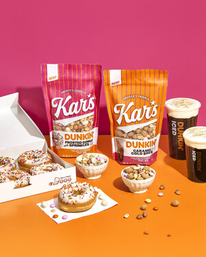Kar's Nuts® and Dunkin'® Stir Up the Snack Aisle with Irresistible New Trail Mixes