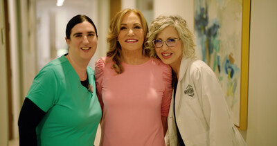 Left to right: Charlotte Parsons, ARRT RT(R)(T); Patty Focken; Genevieve Egnatios, MD, FAAD, of Scottsdale Skin Boutique & Dermatology