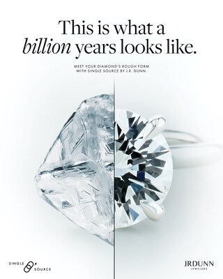 Meet your diamond, in its rough form. A rare glimpse into its earliest chapter.