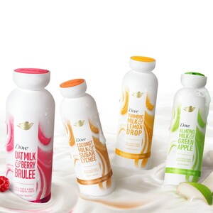Dove and Chamberlain Coffee Team Up to Turn Every Day Rituals Into "Little Treats" with New Plant Milk Cleansing Collection Collab