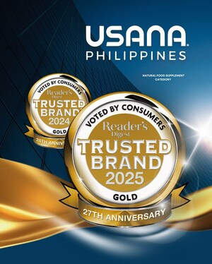 USANA Philippines Named Among Most Trusted Brands by Reader's Digest