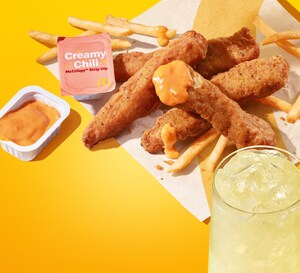 McDonald's Takes Dipping to the Next Level with Brand-New McCrispy Strips and Creamy Chili Dip