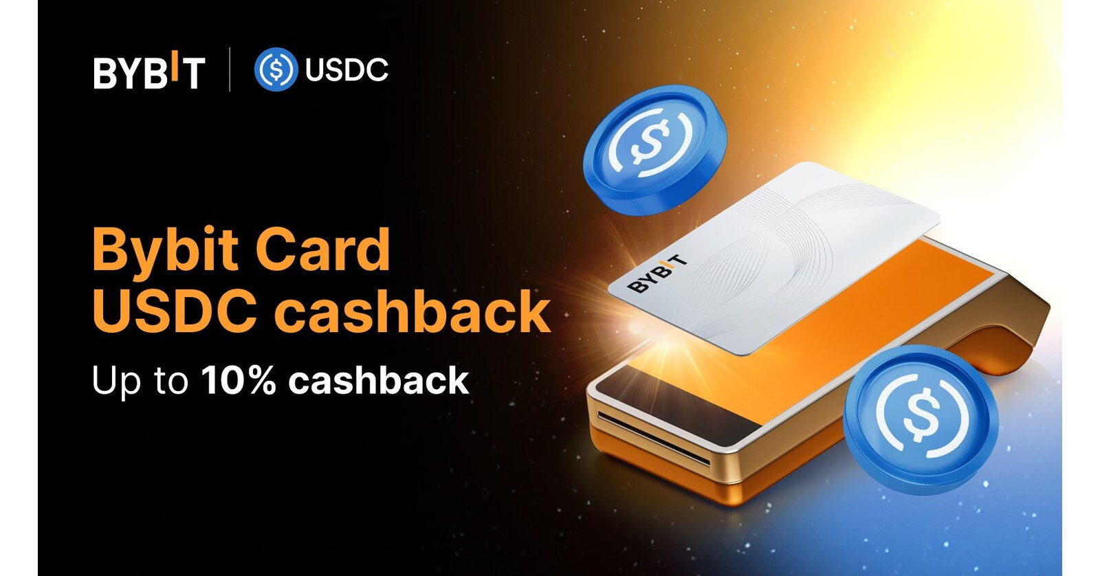 10% Rebate: Bybit Card Introduces USDC Cashback