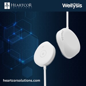 HeartcoR Solutions Announces Exclusive Partnership with Wellysis to Make the Wellysis S-Patch Wearable ECG Device Available to HeartcoR's Clinical Trial Partners