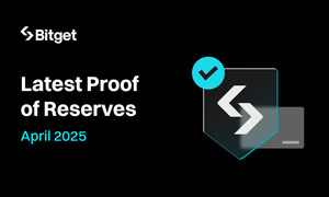 Bitget Releases April 2025 Proof of Reserves Report: User Assets Secured at 191 percent Reserve Ratio