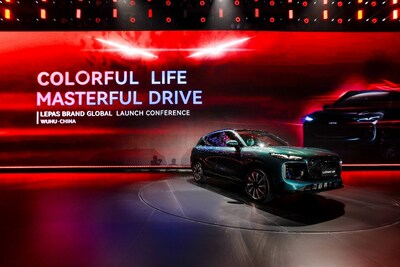 L8 at the LEPAS Launch Event (PRNewsfoto/Chery Automobile Co., Ltd.)