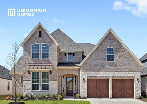 UnionMain Homes Debuts New Eastland Model Home in Celina's Cambridge Crossing