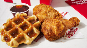 KFC® Brings Back Fan-Favorite Chicken &amp; Waffles and Debuts All-New Strawberry &amp; Crème Pie Poppers