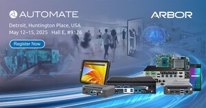 ARBOR Technology to Showcase Latest Automation Solutions at Automate 2025, Powering Machine Vision, AMR, and Smart Retail Applications