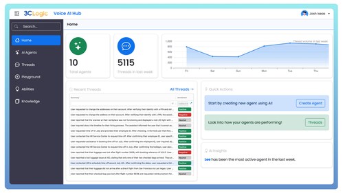3CLogic Voice AI Hub 3CLogic Voice AI Hub