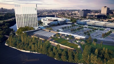 Agrandissement du complexe Hôtel-Casino du Lac-Leamy - Centre des congrès à Gatineau : le gouvernement pose un geste significatif pour le développement du tourisme d’affaires en Outaouais (Groupe CNW/Cabinet de la ministre du Tourisme)