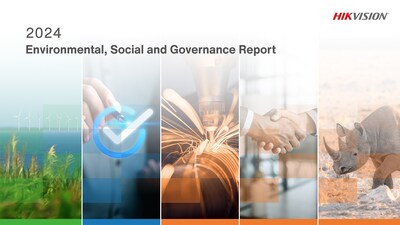 Hikvision releases 2024 ESG report, delivering THRIVE for a better future (PRNewsfoto/Hikvision Digital Technology)