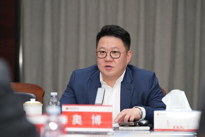 蒙泰集团副董事长、执行总裁、管理提升与数字化转型委员会主任奥博发言