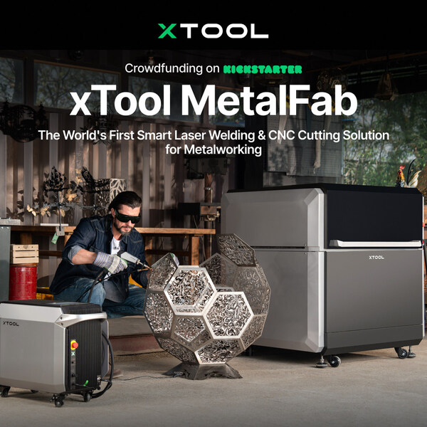 xTool Launches Revolutionary MetalFab Laser Welder and Enhanced User