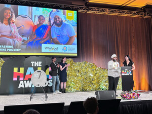 Whirlpool Foundation and The Washing Machine Project Win Best Employee Engagement Initiative at the 2025 Engage for Good Halo Awards