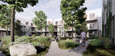 Initiative Logement abordable Desjardins - 104 logements abordables en construction à Beauharnois