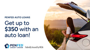 PenFed Credit Union Offers up to $350 Bonus for Financing an Auto Loan