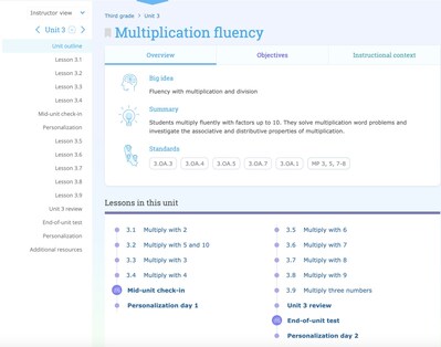 Daily lessons include readiness skills, targeted recommendations and practice activities that help teachers deliver instruction at the right level for every student.