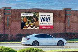 Clear Channel Outdoor and USO Unveil Campaign Encouraging Public Support for Service Members During Military Appreciation Month