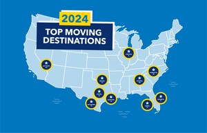 Penske Truck Rental Announces 2024 Top Moving Destinations