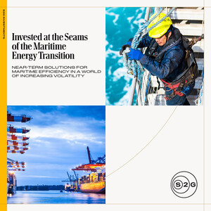S2G Investments Releases Report Spotlighting Near-Term Opportunities in Maritime Energy Efficiency