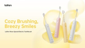 Laifen Expands Award-Winning Electric Toothbrush Line with Launch of Wave Special