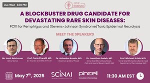 Scinai Immunotherapeutics and Pincell to Host Webinar on a Blockbuster Drug Candidate for Devastating Rare Skin Diseases