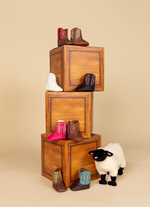 Justin Boots Launches "Mutton Busters" Baby Boots Designed for Comfort, Style, and First Steps