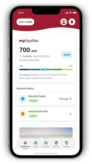 Equifax Introduces myEquifax™ Mobile Application To Help Consumers Better Monitor Their Financial Health