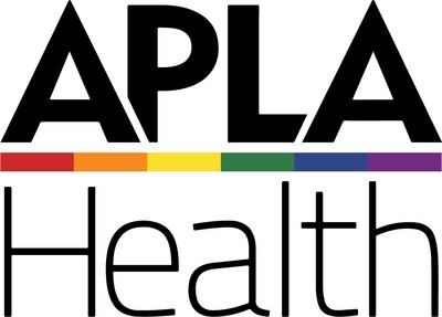 APLA Health logo, vertical