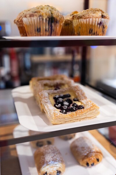 Pastries at Stitch Coffee in Canton, Georgia.