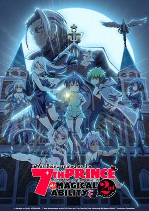 "I WAS REINCARNATED AS THE 7TH PRINCE SO I CAN TAKE MY TIME PERFECTING MY MAGICAL ABILITY" 2nd Season Premieres Worldwide