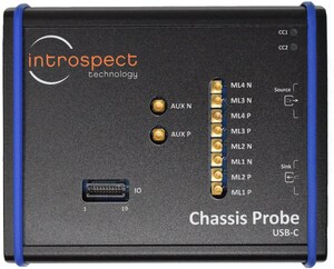 Introspect Technology Introduces New Oscilloscope Probing Solution for Measuring 20 Gbps USB-C Links